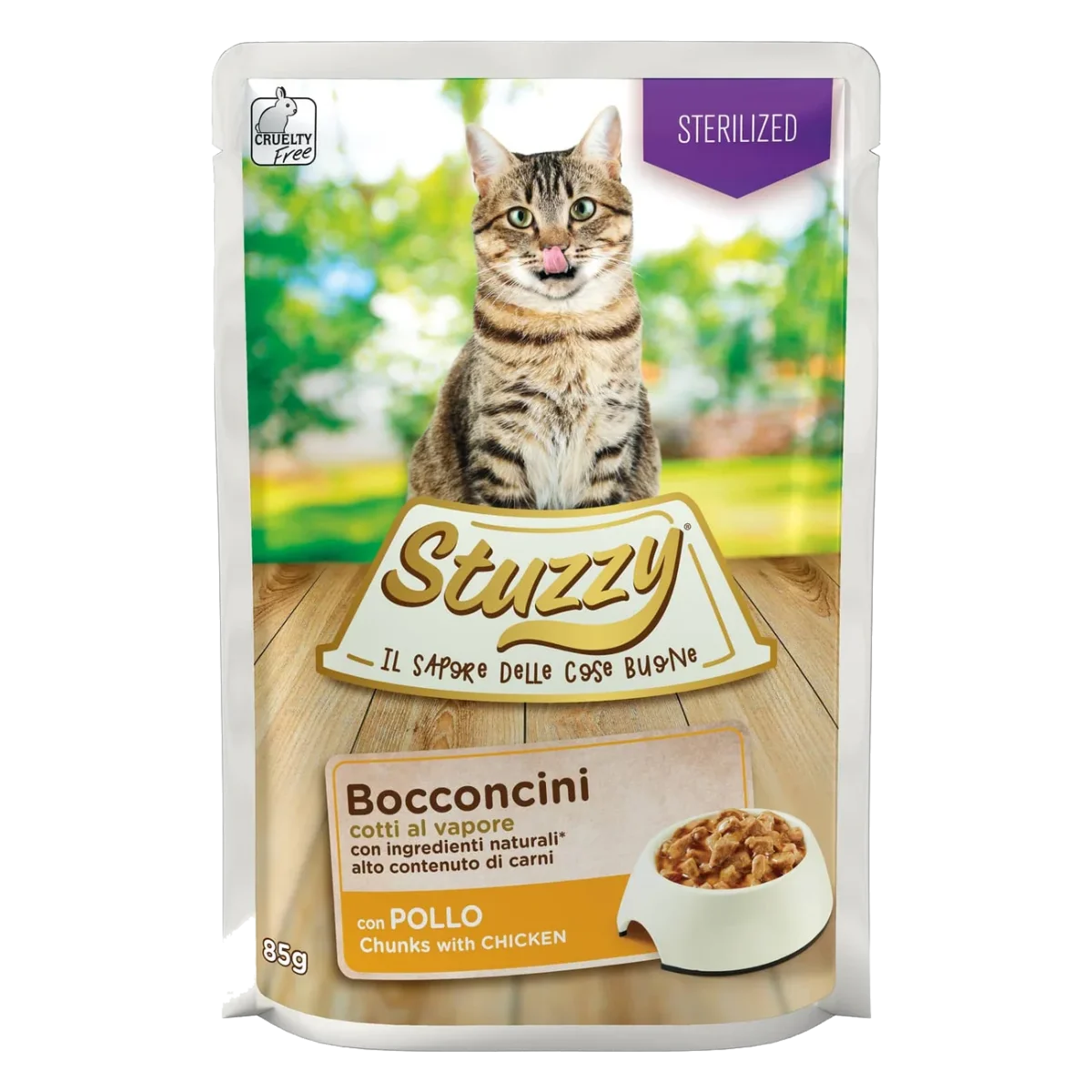 Stuzzy Cat Sobres Pollo para gatos esterilizados 85 gr