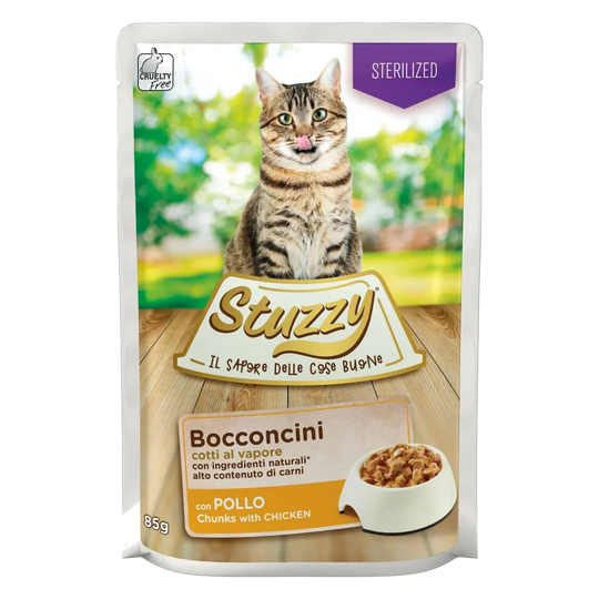Stuzzy Cat Sobres Pollo para gatos esterilizados 85 gr