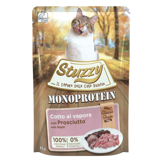 Stuzzy GrainFree Monoprotein Jamón 85g para gatos