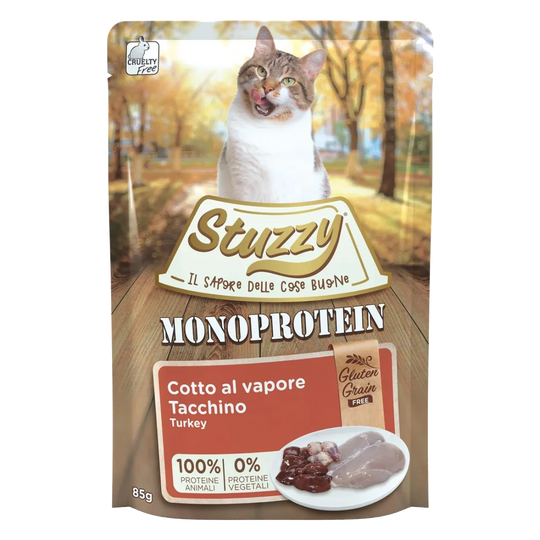 Stuzzy GrainFree Monoprotein Pavo 85g para gatos