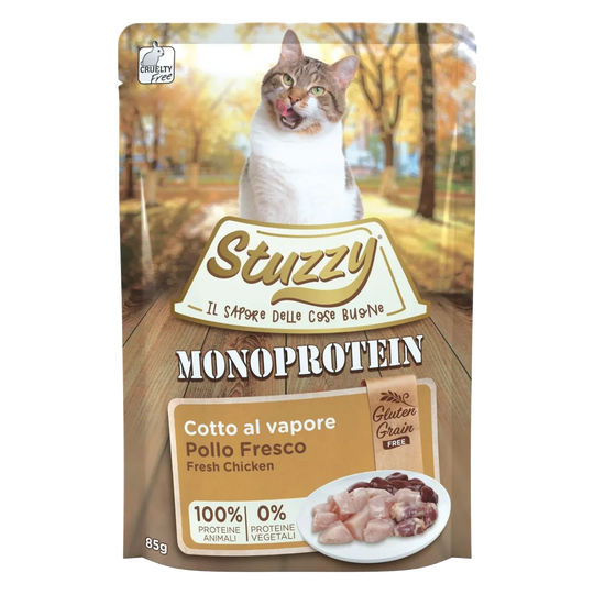 Stuzzy GrainFree Monoprotein Pollo fresco 85g para gatos