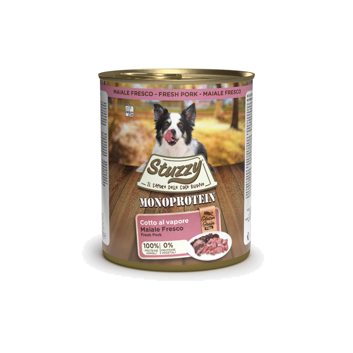 Stuzzy monoprotein cerdo fresco para perros