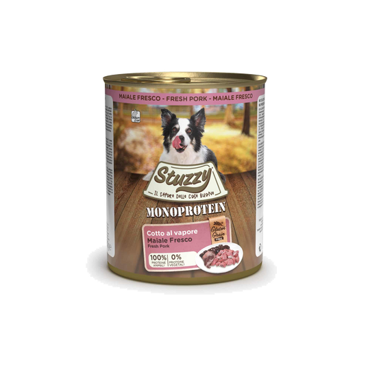 Stuzzy monoprotein cerdo fresco para perros