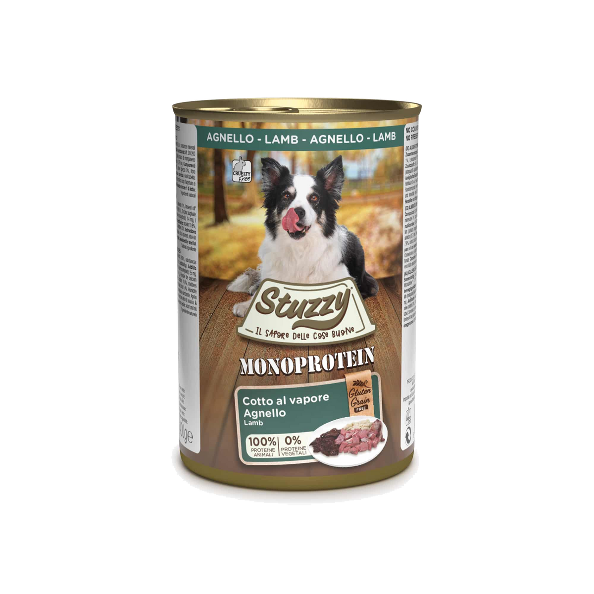 Stuzzy monoprotein cordero para perros