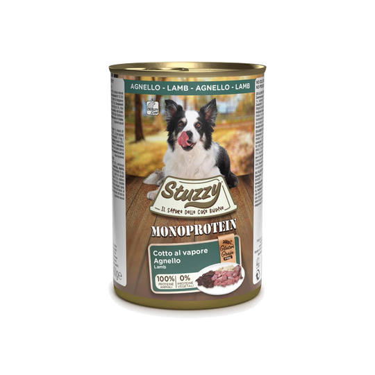 Stuzzy monoprotein cordero para perros