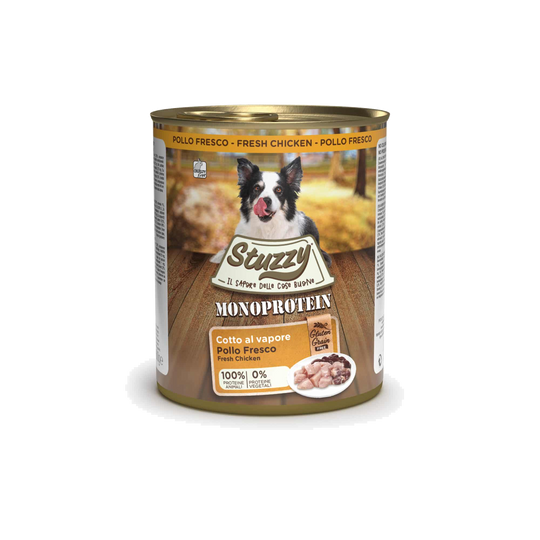 Stuzzy monoprotein pollo fresco para perros