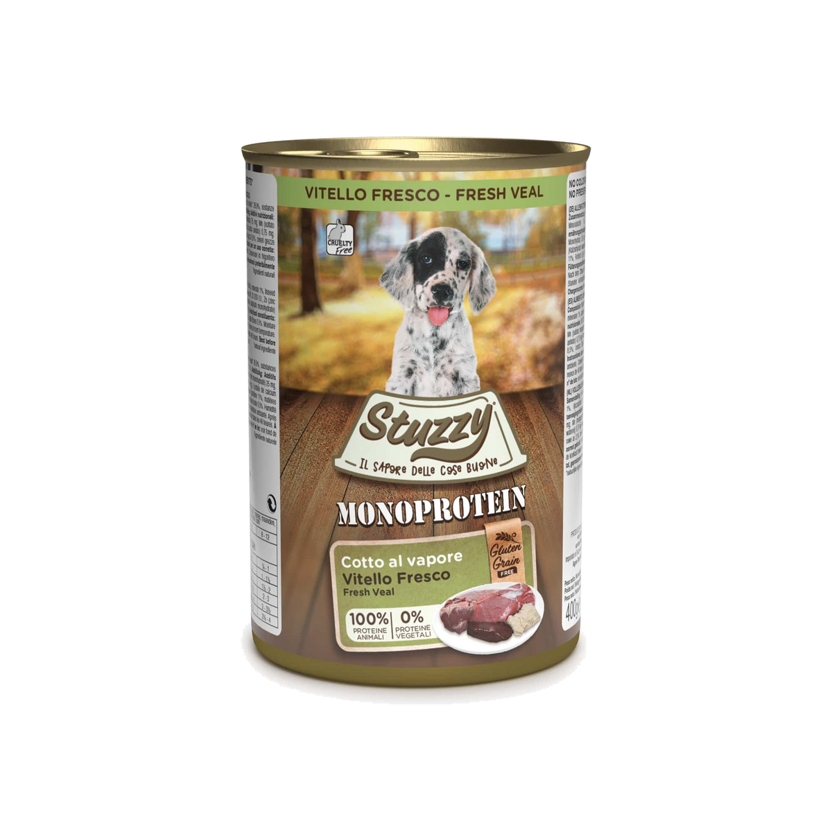 Stuzzy monoprotein ternera puppy para perros