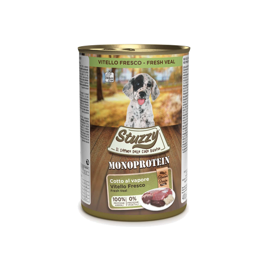 Stuzzy monoprotein ternera puppy para perros