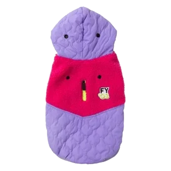 Sudadera con capucha para perros FuzzYard Oregon lavanda