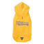 Sudadera con capucha para perros FuzzYard State amarillo
