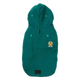 Sudadera con capucha para perros FuzzYard The Homies verde