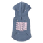 Sudadera con capucha para perros FuzzYard Treats azul
