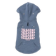 Sudadera con capucha para perros FuzzYard Treats azul