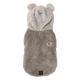 Sudadera con capucha para perros FuzzYard Winnie gris talla 6