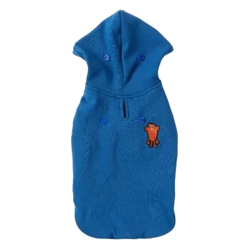 Sudadera con capucha para perros FuzzYard Yardsters azul