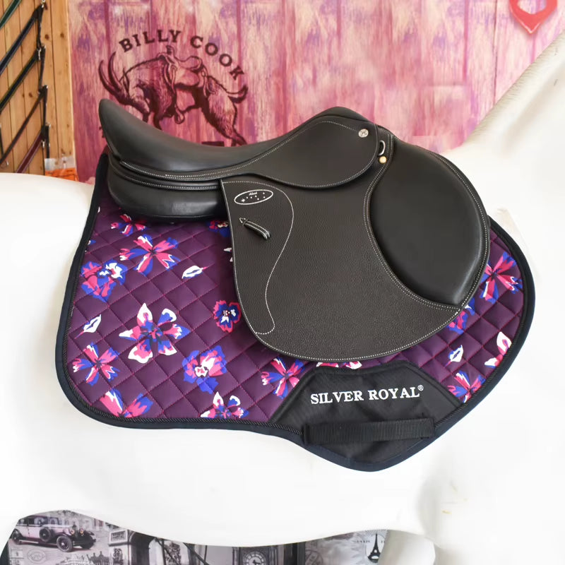 Sudadero de silla inglesa para caballo, varios colores - vista 4