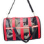 Bolso de transporte respirable en lona y rejilla 48 x 27 x 27cm ROJO