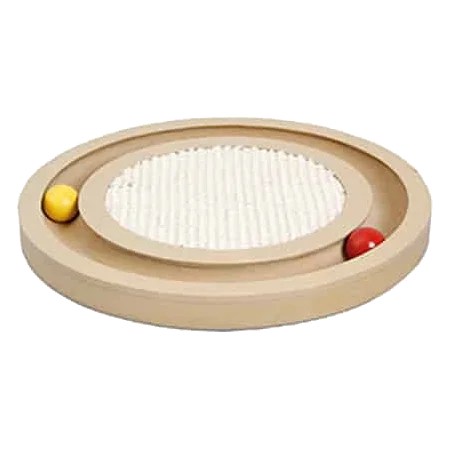 Tabla de madera para rascar infinity para gatos