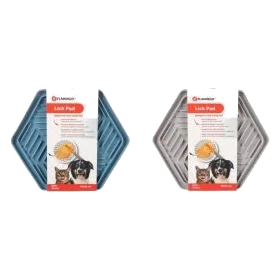 Tapete hexagonal de silicona para lamer o comer snacks para perros (ref. 521748)