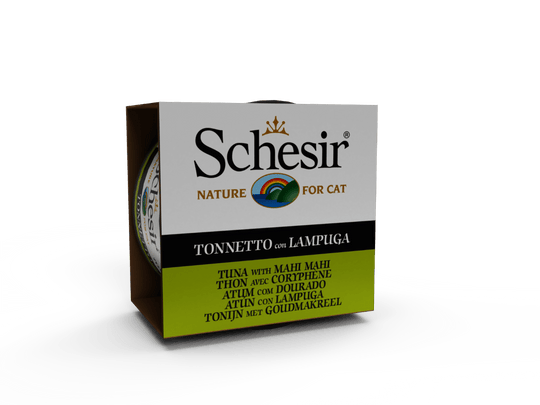 Schesir Lata Atún con Lampuga 85g para gatos