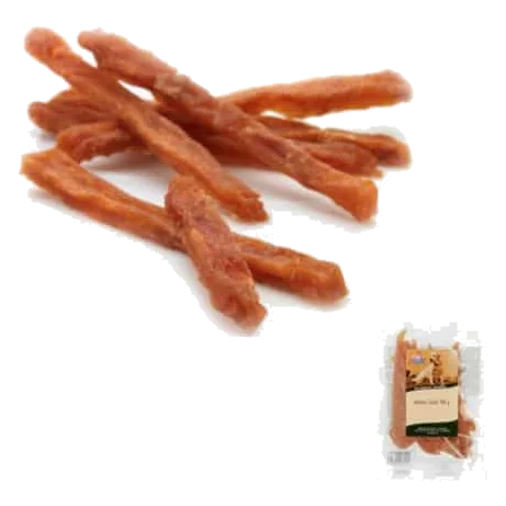 Tiras de pechuga de pollo para perros, 100 g o 500 g