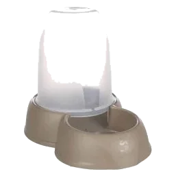 Tolva comedero/bebedero convertible para perros, 1600 ml