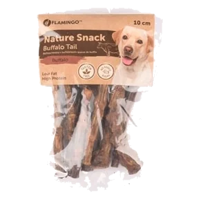 Trozos de cola de búfalo, 100 gr para perros