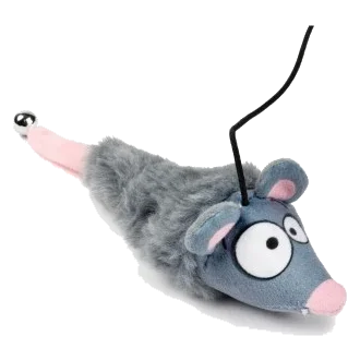 Varita para gatos con peluche FuzzYard Yeetz Rack Off Rat